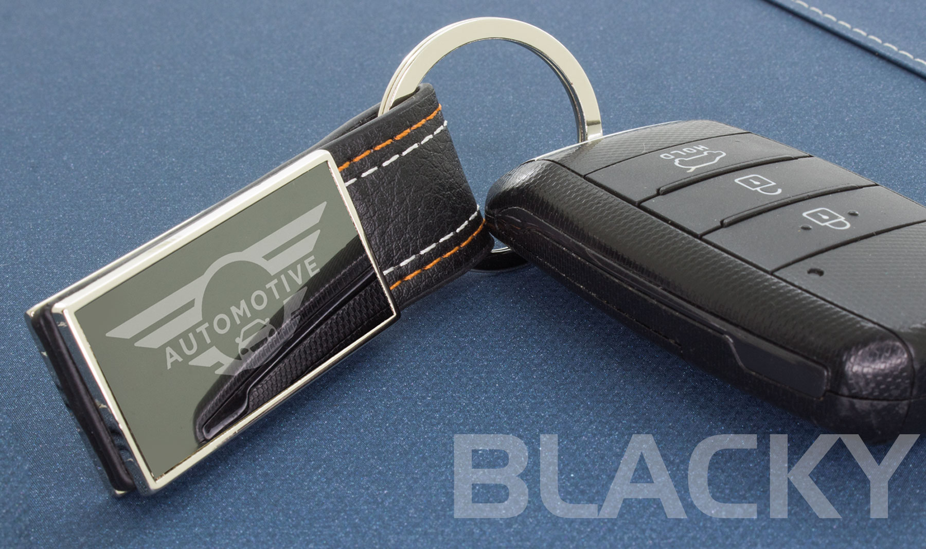 METALLIC KEY RING 