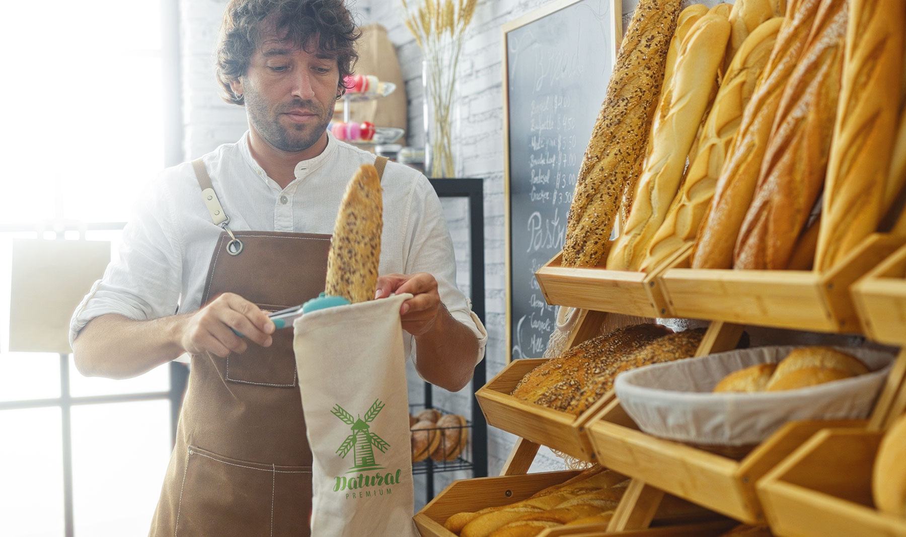 BOLSA DE PAN ALGODÓN "VAPI"