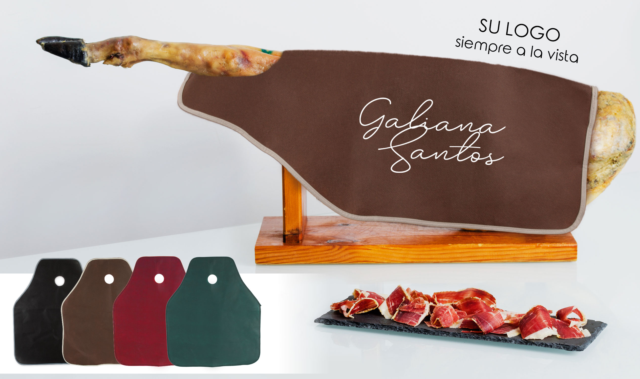 NON WOVEN SERRANO HAM COVER "TIBERIC"