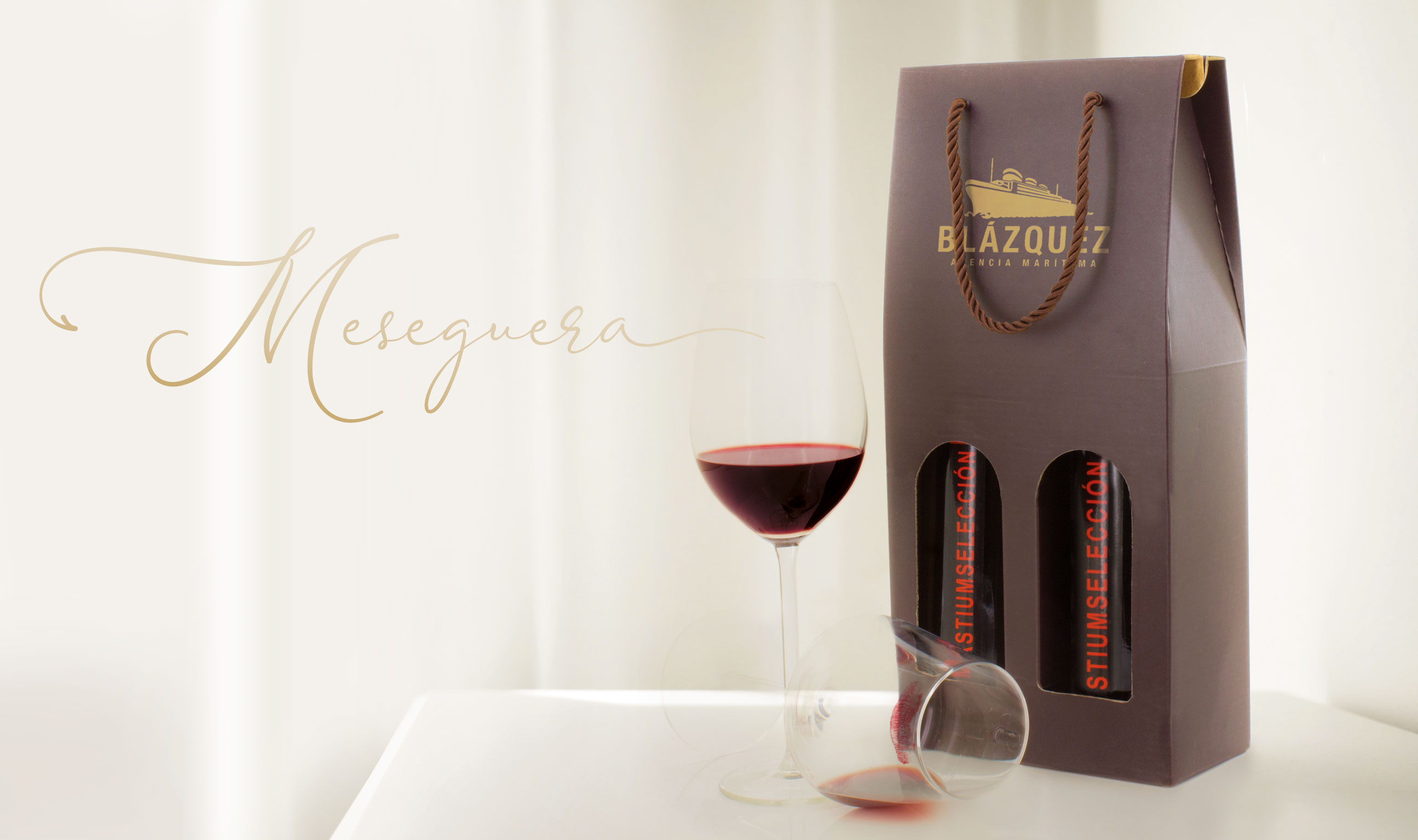 CARTON BOX LUXE 2 PCS MESEGUERA