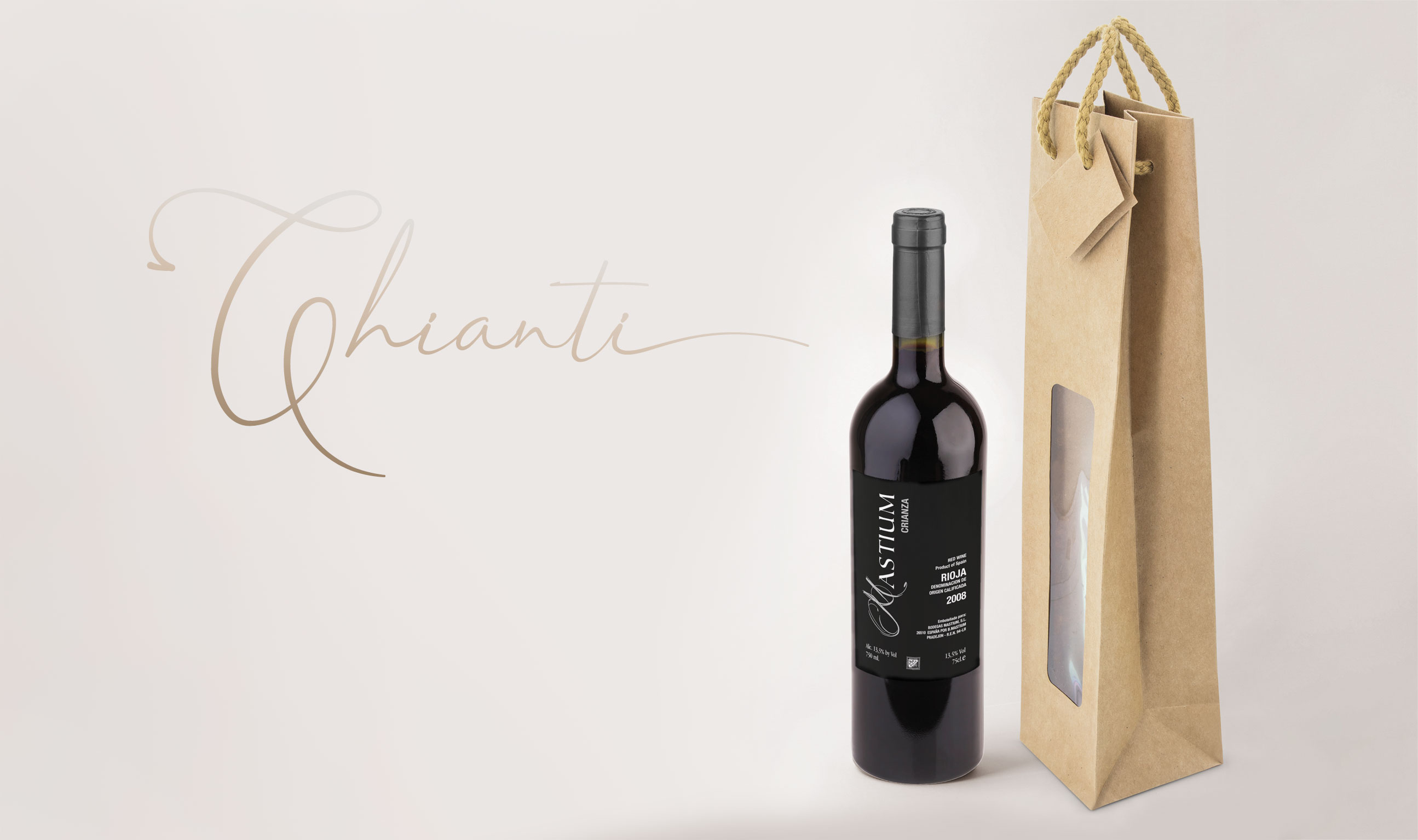 BOLSA PARA VINO "CHIANTI"