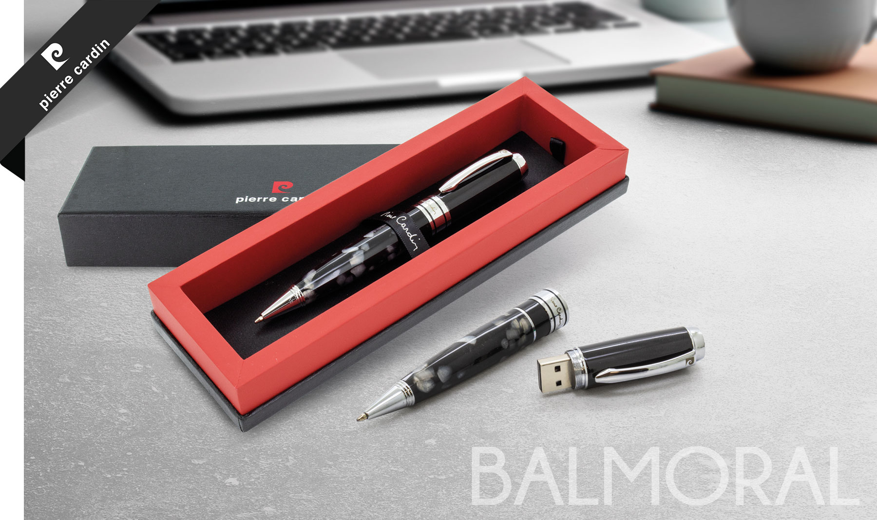 BOLIGRAFO USB 32GB PIERRE CARDIN BALMORAL