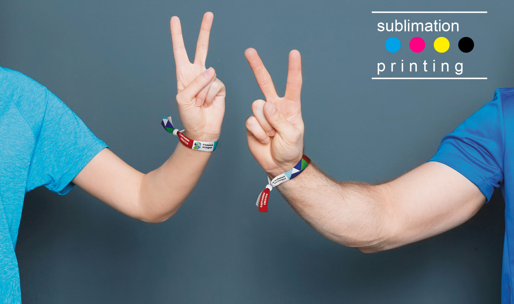 PULSERA SUBLIMACION CIERRE INVIOLABLE "ZAKA"