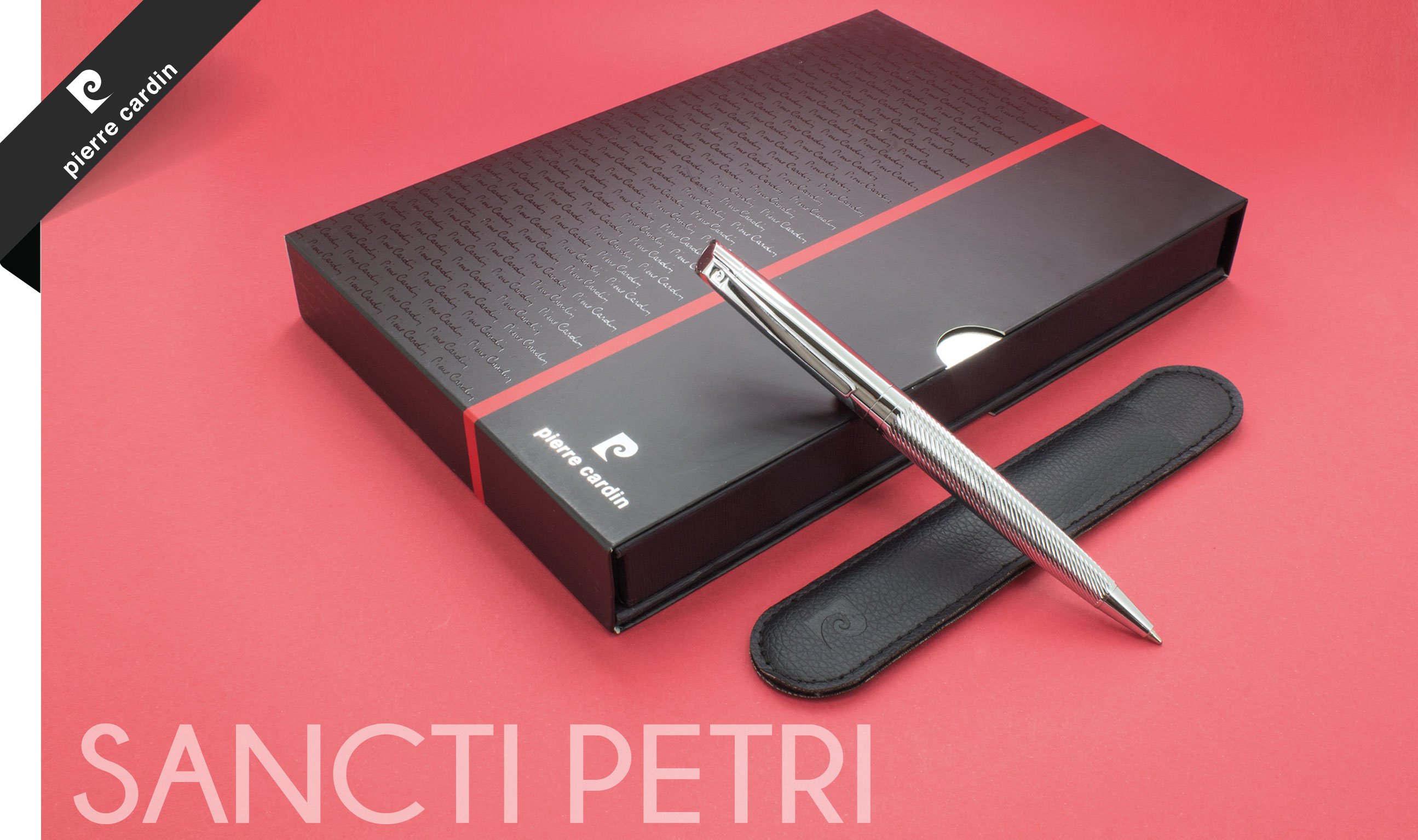 BOLIGRAFO CON FUNDA SANCTI PETRI PIERRE CARDIN