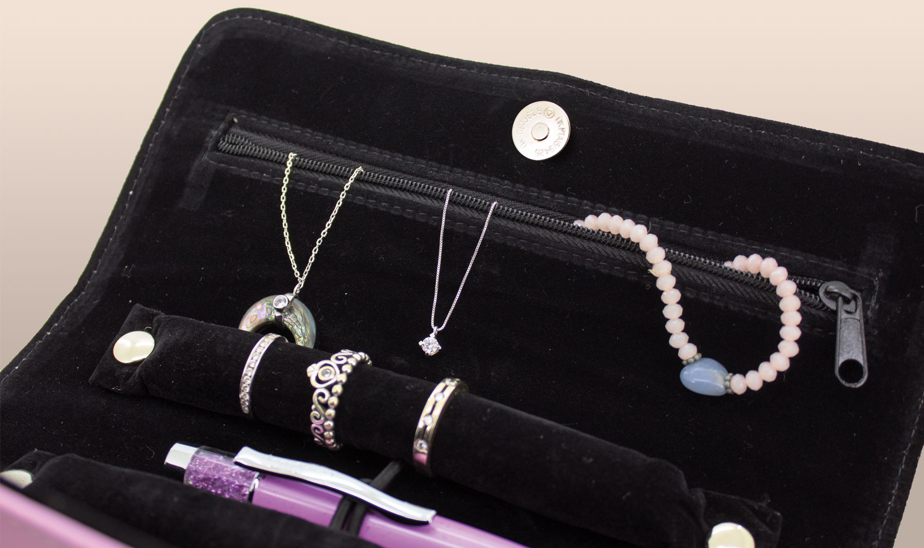 BOLIGRAFO JOYA CON ESTUCHE Y JOYERO PIERRE CARDIN