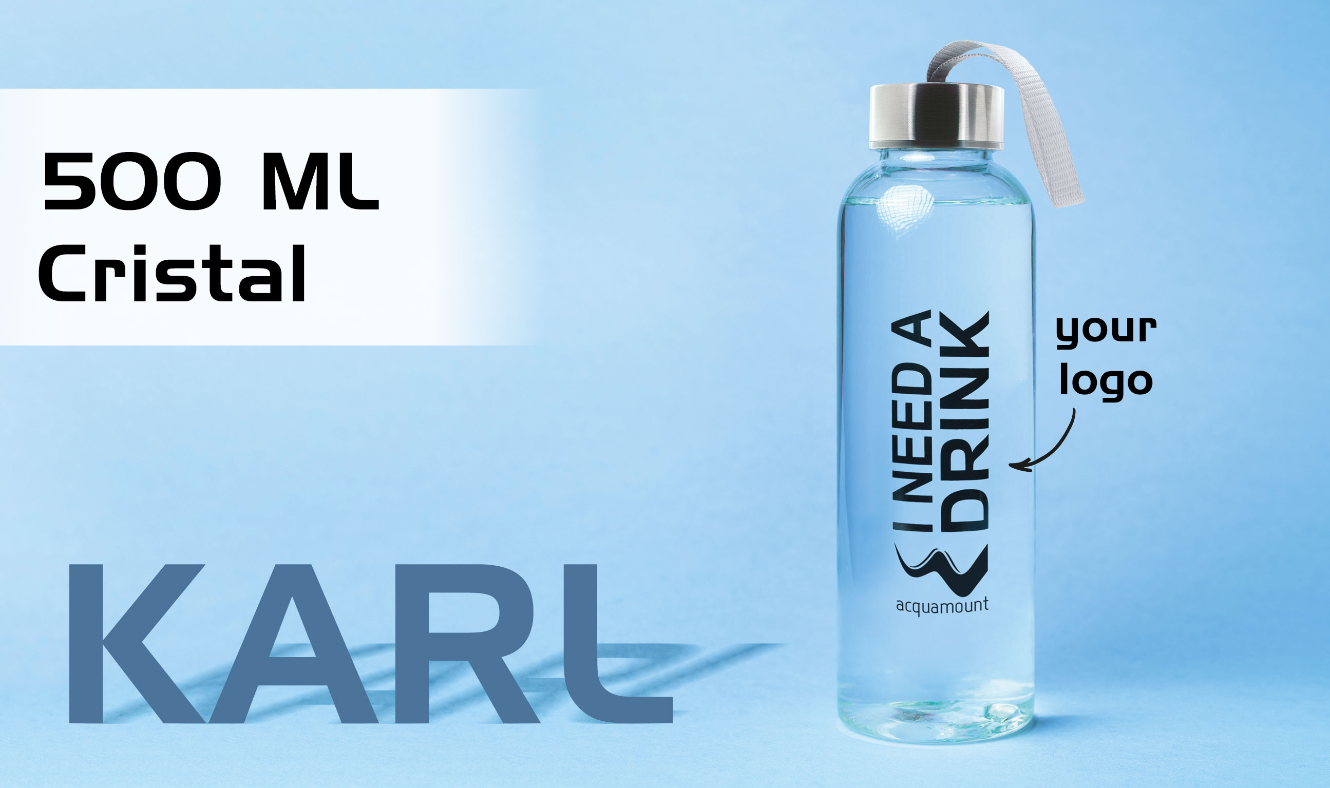 BIDON TRANSPARENTE KARL