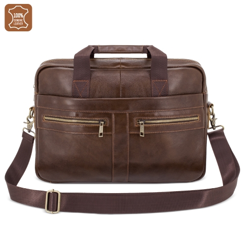 LEATHER SUITCASE PIERRE DELONE 