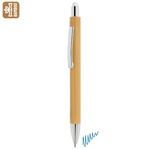 BOLIGRAFO BAMBU CON TOUCH "BORNEO"