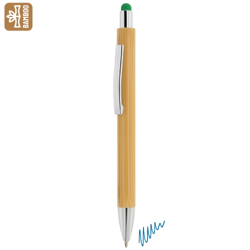 BOLIGRAFO BAMBU CON TOUCH "BORNEO"