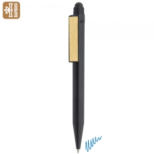 BOLIGRAFO TOUCH CON CLIP BAMBU "BALI"
