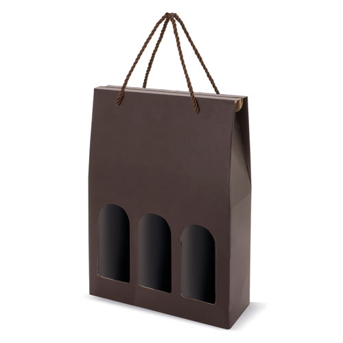 <p>DELUXE CARDBOARD BOX 3 BOTTLES "MESEGUERA"</p>
