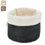 COTTON AND NATURAL JUTE BREAD BASKET COTTON AND NATURAL JUTE BREAD BASKET