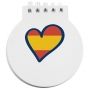 Spain heart notebook