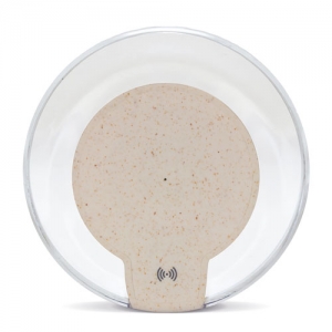 WIRELESS CHARGER 10W WHEAT FIBER WIRELESS CHARGER 10W WHEAT FIBER