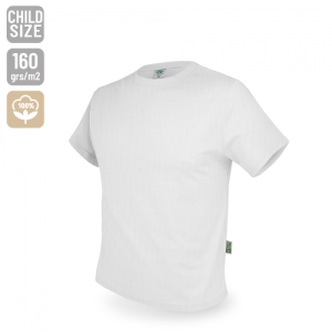 CAMISETA DE ALGODÓN 160G ADULTO Y NIÑO "NATUR"