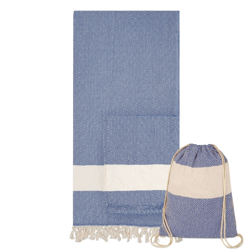 TOALLA PAREO MOCHILA "SOFT-ECO"