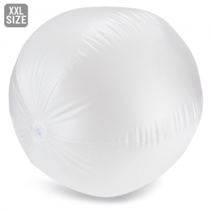 BALÓN DE PLAYA BLANCO TRANSLUCIDO "FLOTS"