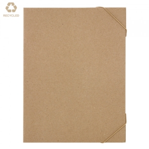 CARPETA RECICLADA CON GOMAS "ACADEMY"