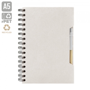 CUADERNO A5 CON BOLIGRAFO ECO "GREEN LIFE"