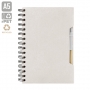CUADERNO A5 CON BOLIGRAFO ECO "GREEN LIFE"