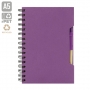 CUADERNO A5 CON BOLIGRAFO ECO "GREEN LIFE"