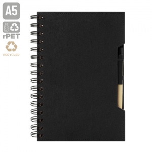 CUADERNO A5 CON BOLIGRAFO ECO "GREEN LIFE"