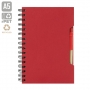 CUADERNO A5 CON BOLIGRAFO ECO "GREEN LIFE"