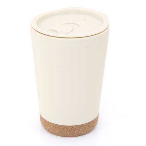 VASO TÉRMICO DOBLE PARED PP/CORCHO "VENEZA"