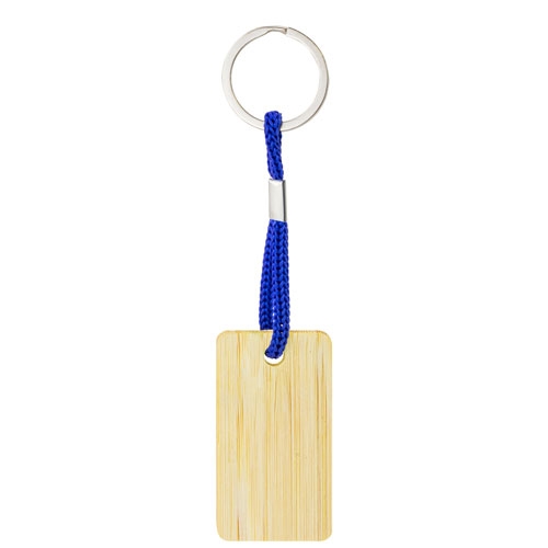 LLAVERO DE BAMBÚ RECTANGULAR "YIBIN"