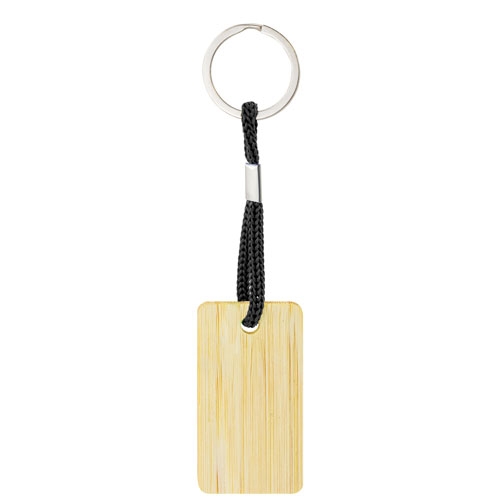 LLAVERO DE BAMBÚ RECTANGULAR "YIBIN"
