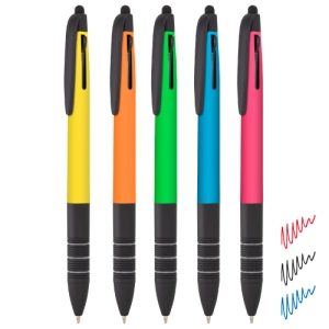 SET BOLÍGRAFOS 3 TINTAS "IMPACT" (PACK 5 UD)