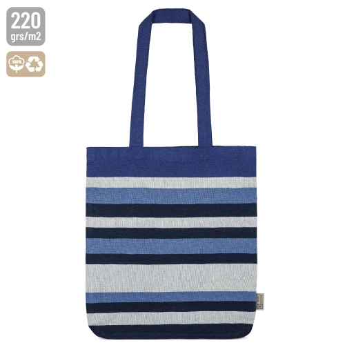 BOLSA RAYAS DE ALGODÓN RECICLADO "TRINITY"