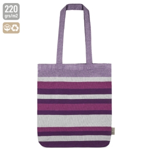 BOLSA RAYAS DE ALGODÓN RECICLADO "TRINITY"