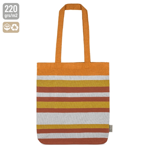 BOLSA RAYAS DE ALGODÓN RECICLADO "TRINITY"