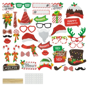 SET PHOTOCALL NAVIDEÑO (38 PCS)"HAPPY HOLIDAY"