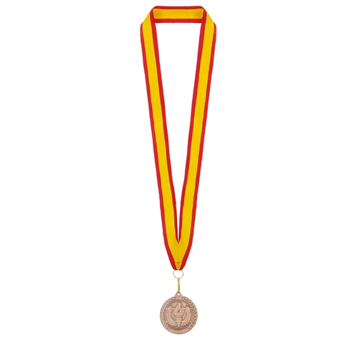 MEDALLA DE BRONCE "OLIMPIA" LANYARD ESPAÑA