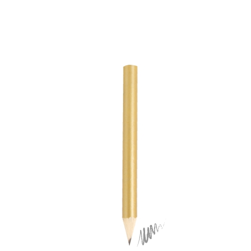 GOLD METALLIC WOODEN PENCIL 