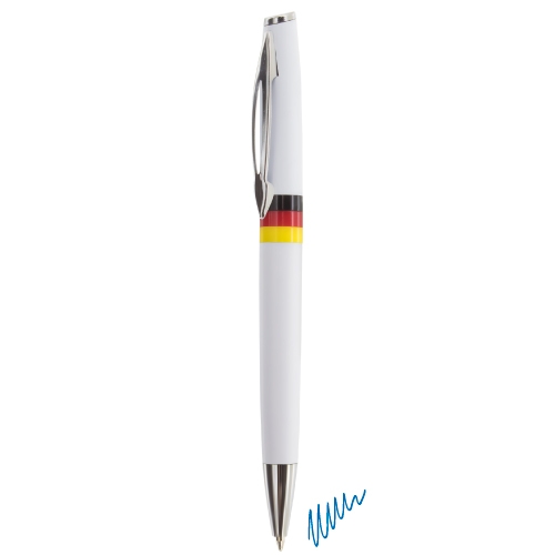 BOLIGRAFO METAL/PLASTICO BANDERA ALEMANIA 