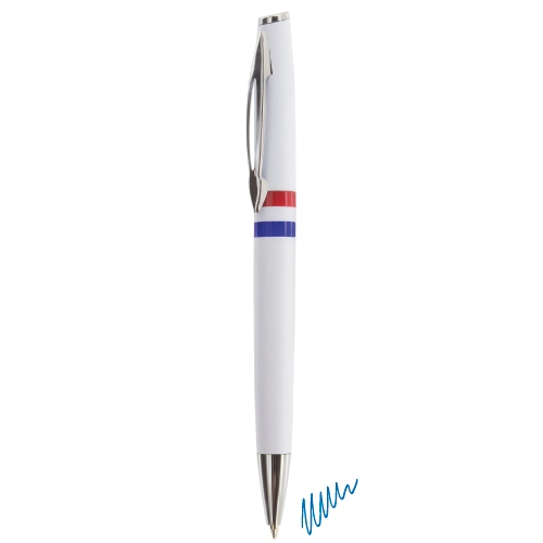 METAL/PLASTIC PEN WITH FRENCH FLAG "AYSEN"