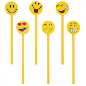 EMO PENCILS (1 PACK - 6 UND) EMO PENCILS (1 PACK - 6 UND)