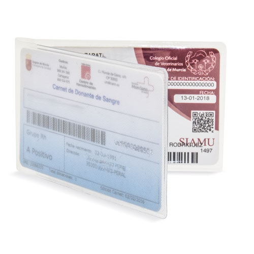 Cifra FUNDA PARA TARJETAS DOBLE