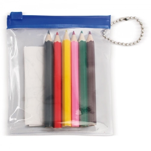 COLOURING SET IN PVC BAG COLOURING SET IN PVC BAG