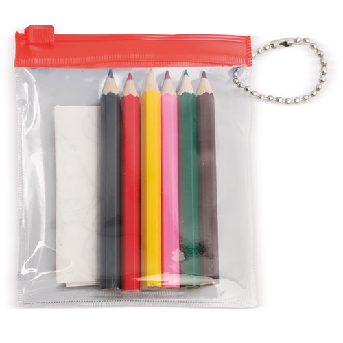 Cifra BOLSA PVC LAPICES COLORES