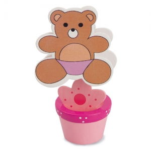 TEDDY BEAR CLIP PHOTO HOLDER POT TEDDY BEAR CLIP PHOTO HOLDER POT