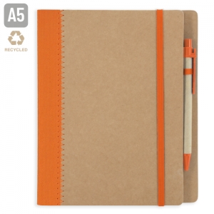 CUADERNO A5 CARTON RECICLADO 