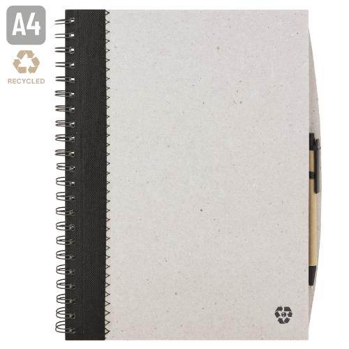 CUADERNO A4 CARTON RECICLADO 