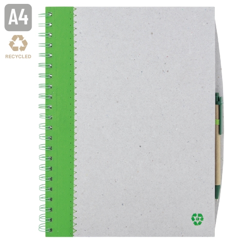 CUADERNO A4 CARTON RECICLADO 