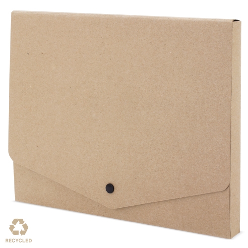 BUTTON RECYCLED BRIEFCASE "TREXA"