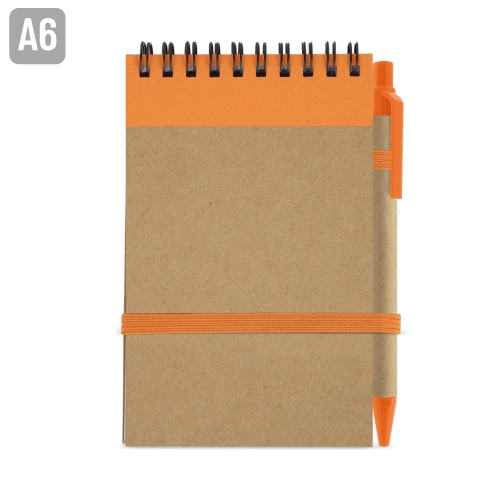 NOTEBOOK RECYCLED CARDBOARD "MAEL"