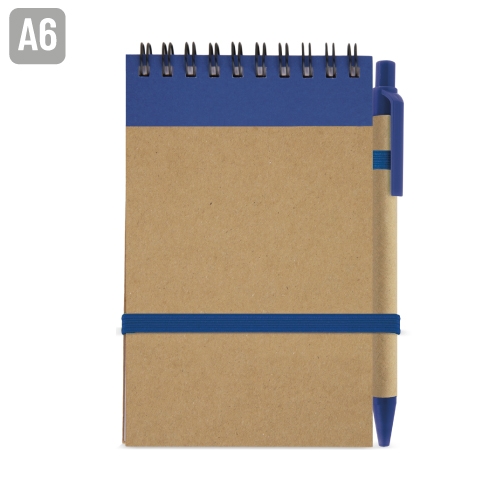 NOTEBOOK RECYCLED CARDBOARD "MAEL"